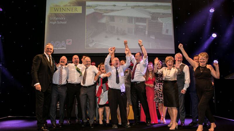 St Patrick&#39;s High School in Keady, Co Armagh, was voted top secondary school at the prestigious 2015 TES awards 