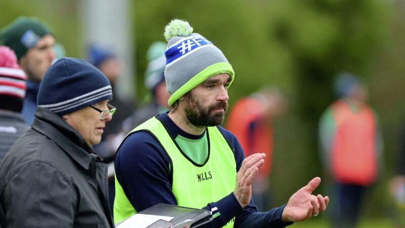 Fermanagh manager Ryan McMenamin was unhappy with some refereeing decisions against Antrim on Sunday Picture: Cliff Donaldson. 