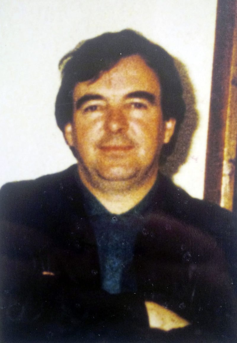 Eamon Fox, shot dead by loyalist gunmen on a building site in 1994. 