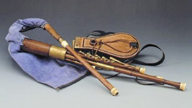 One of the few surviving sets of William Kennedy pipes 