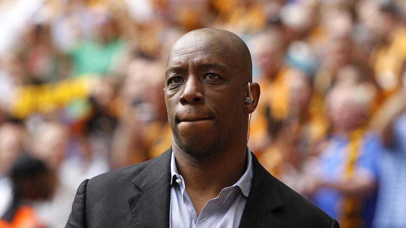 File photo dated 17/05/2014 of former England international and ITV soccer pundit Ian Wright, who is understood to have flown home from Brazil after his wife and children were burgled at knifepoint in London. PRESS ASSOCIATION Photo. Issue date: Thursday June 19, 2014. See PA story POLICE Wright. Photo credit should read: Peter Byrne/PA Wire. 