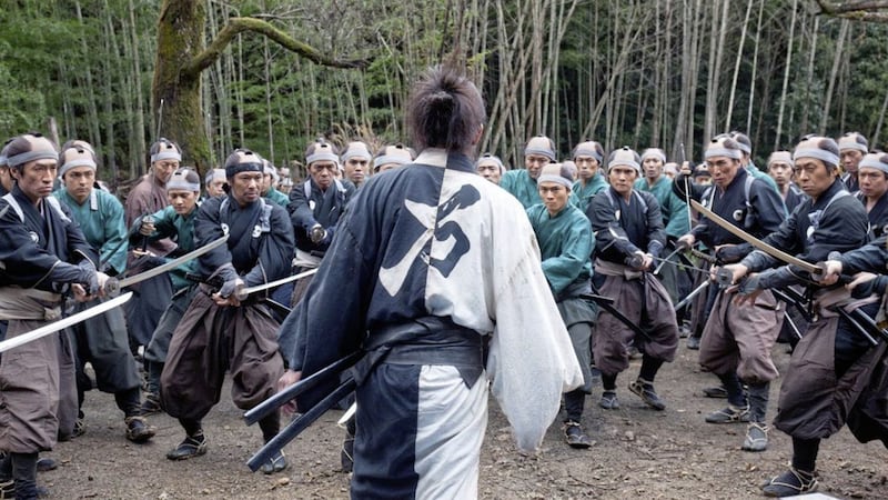 Blade of The Immortal follows Manji (Takuya Kimura), a renegade samurai cursed with immortality in the wake of a near fatal battle 