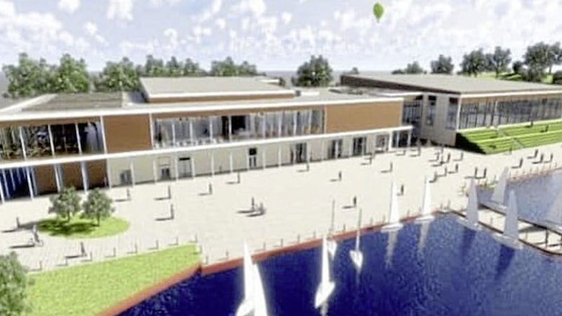 An artist&#39;s impression of the new leisure centre in Craigavon 