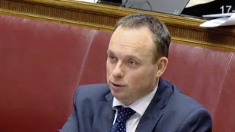 Arlene Foster's former aide Andrew Crawford appearing before the RHI inquiry