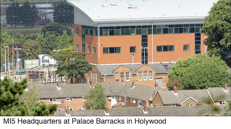 MI5 Headquarters at Palace Barracks in Holywood, County Down 