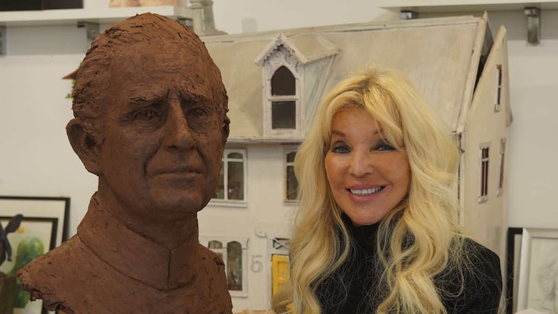 Frances Segelman previously sculpted the then Prince of Wales in 2014.