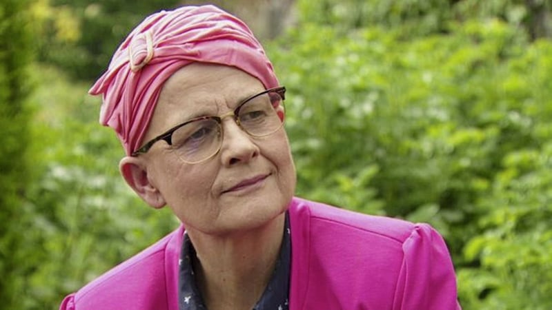 Margaret Ritchie revealed she is receiving treatment for breast cancer. Picture by BBC 