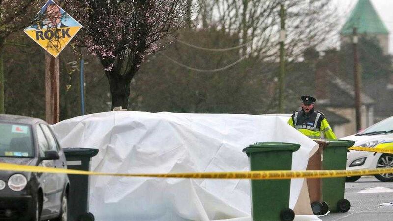 The scene in Dublin in which Vinny Ryan, younger brother of murdered Real IRA boss Alan Ryan, was shot dead 