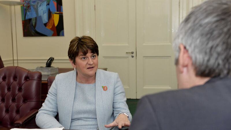 First Minister Arlene Foster has vowed to block same-sex marriage law change. Picture by Press Eye/PA Wire 