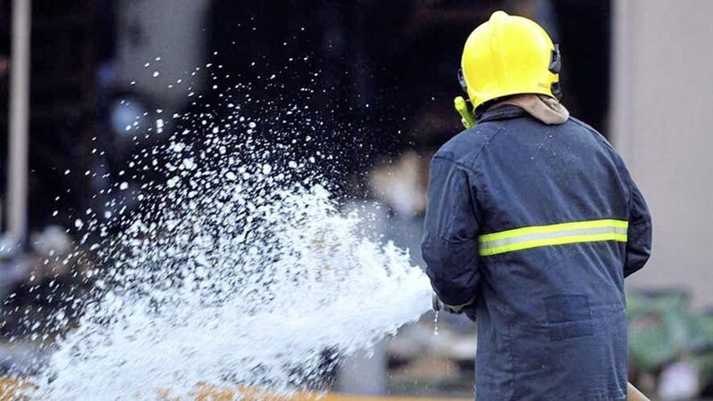 Fire crews were at the scene of a house fire in Jonesborough, Co Armagh, last night 