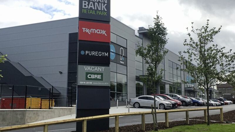 The refurbished Laganbank Retail Park in Lisburn has announced TK Maxx and PureGym as tenants 