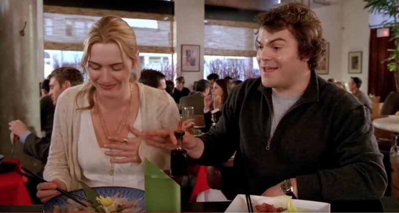 Kate Winslet and Jack Black starred in the 2006 Christmas film The Holiday 