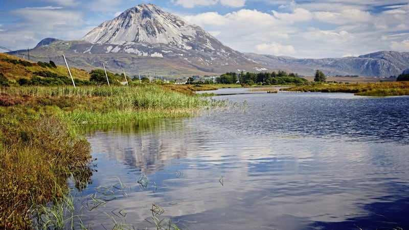 The new pathway to the top of Mount Errigal will help walkers ascend the mountain without damaging the environment.