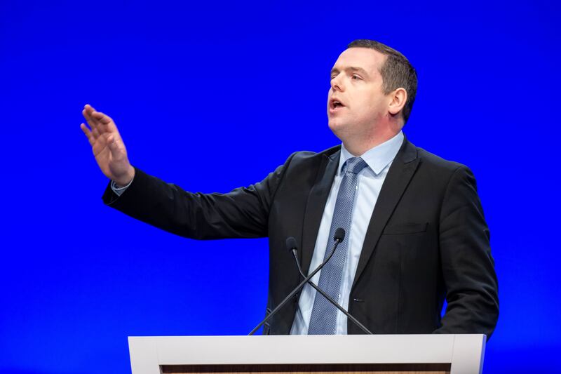 Douglas Ross hit out at the First Minister’s first year in charge