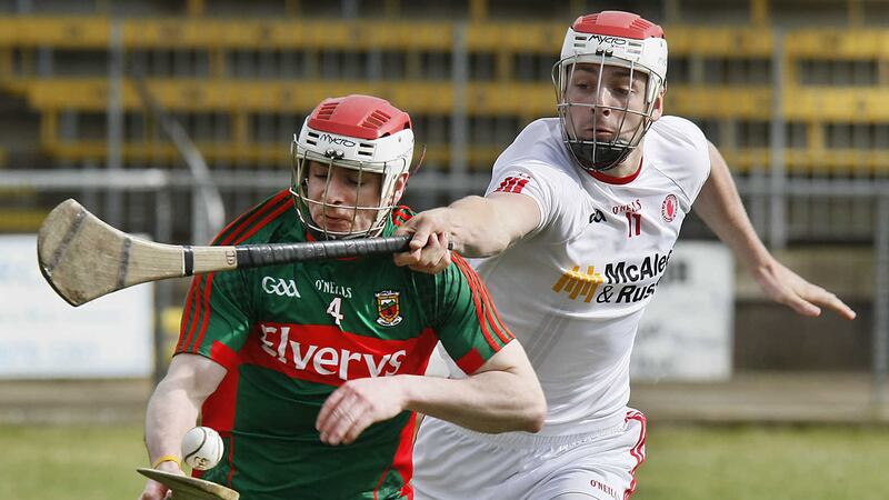 Tyrone's Damian Casey has been playing with an injury in recent games &nbsp;