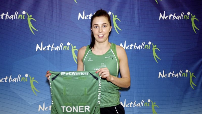 Fionnuala Toner from Belfast, vice-captain of the Northern Ireland Netball Team 