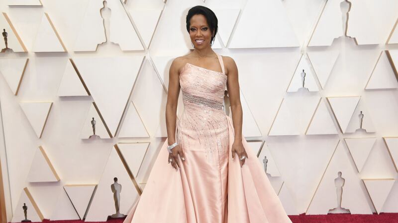 Everyone from Laura Dern to Regina King are wearing dresses in the joyous colour.
