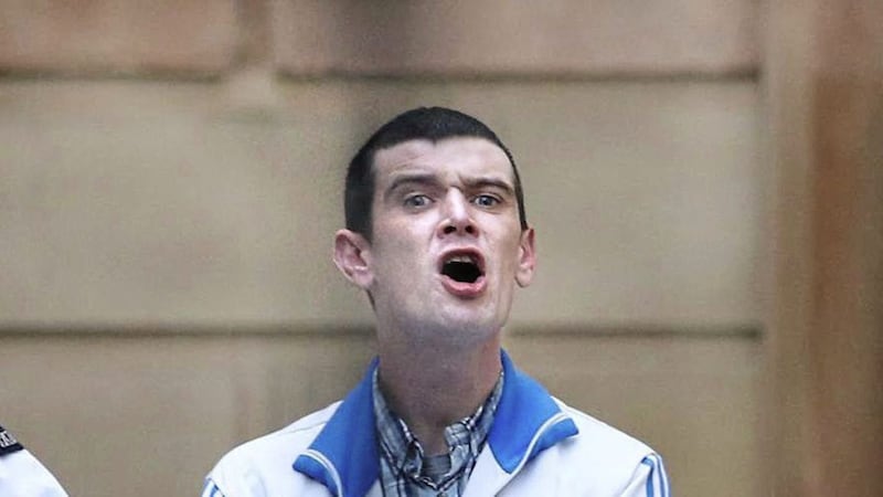 Stephen McCarron was found guilty of biting nose off his girlfriend 