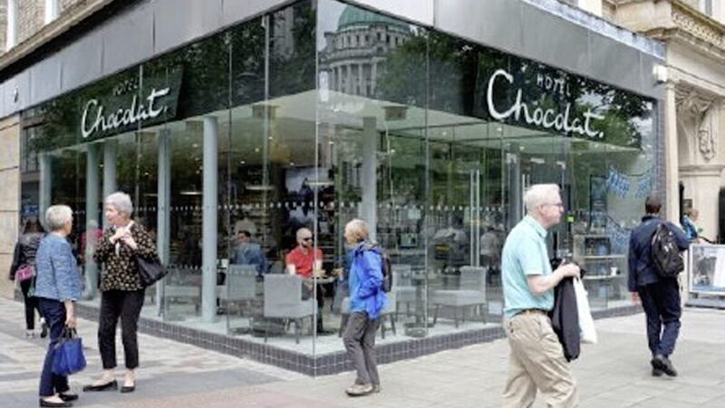 Hotel Chocolat at Donegall Square North in Belfast city centre 