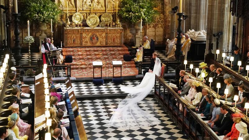 Michael Curry delivered a 14-minute emotional speech in which he extolled the power of love.