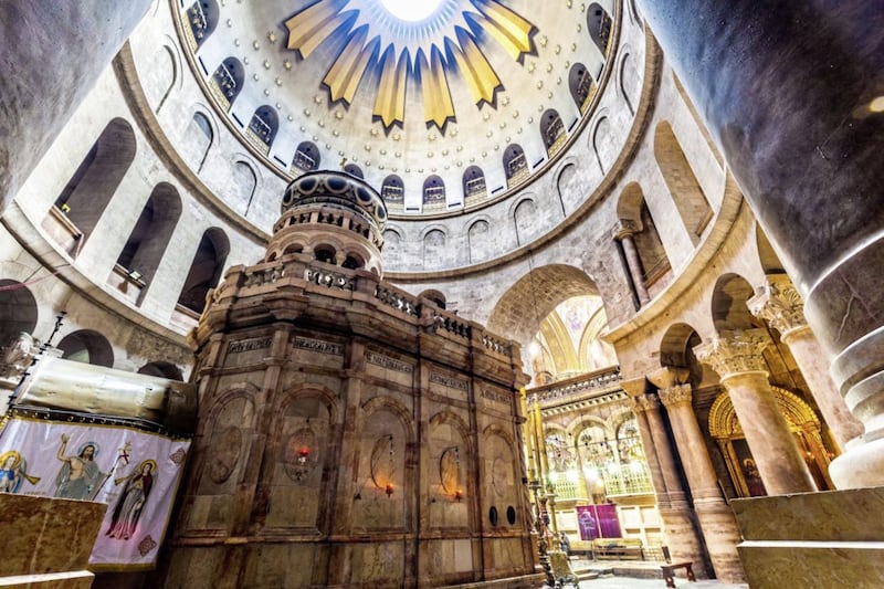 The Church of the Holy Sepulchre in Jerusalem is perhaps the Holy Land&#39;s most sacred place, the site of the crucifixion, burial and resurrection of Jesus. 
