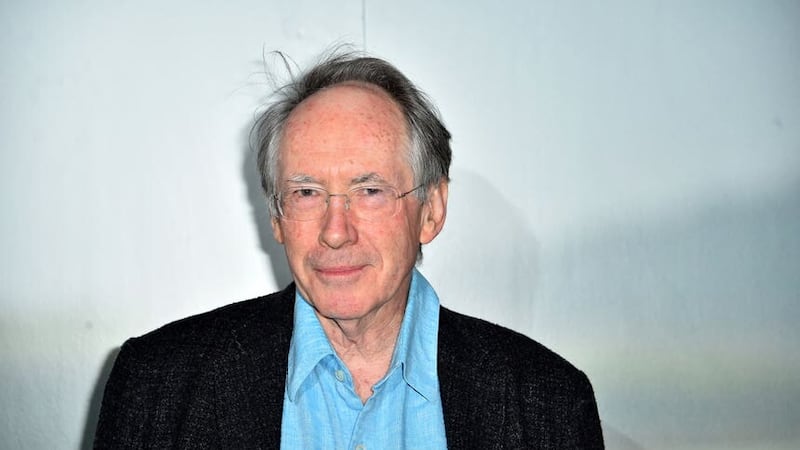 Ian McEwan attending a special screening of On Chesil Beach at the Curzon Mayfair, London.