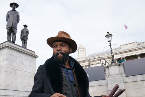 Fourth Plinth artist say his sculpture represents standing up for justice