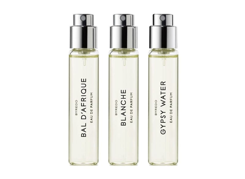 Byredo La S&eacute;lection Nomade, &pound;78, available from Byredome