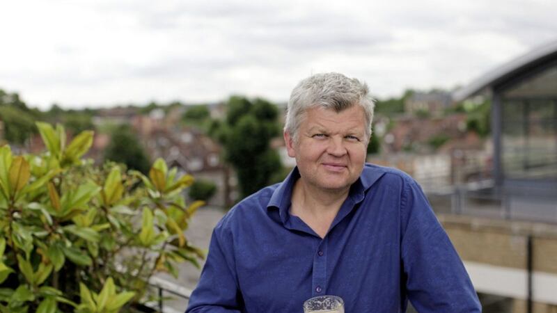 Adrian Chiles discusses his excess drinking. (C) Ricochet Ltd - Photographer: Jonathan Young 