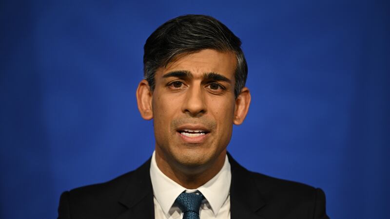 Rishi Sunak urged the public to focus on the promise of a ‘brighter future’