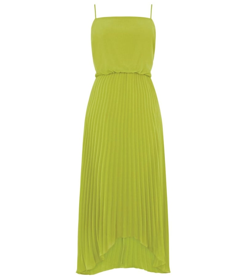 Oasis Lime Pleated Midi Dress, &pound;75 