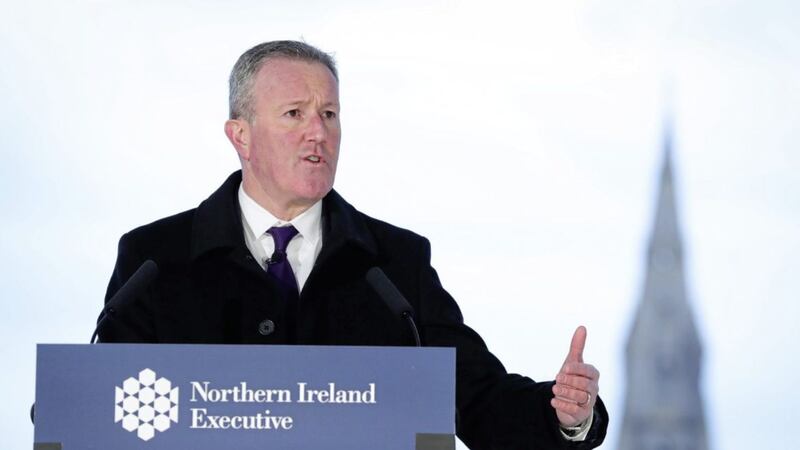 Finance Minister Conor Murphy yesterday said the Northern Ireland Executive had agreed new funding packages worth &pound;74 million including a &pound;25 million towards the health workers recognition payment. Picture by Kelvin Boyes/Press Eye 