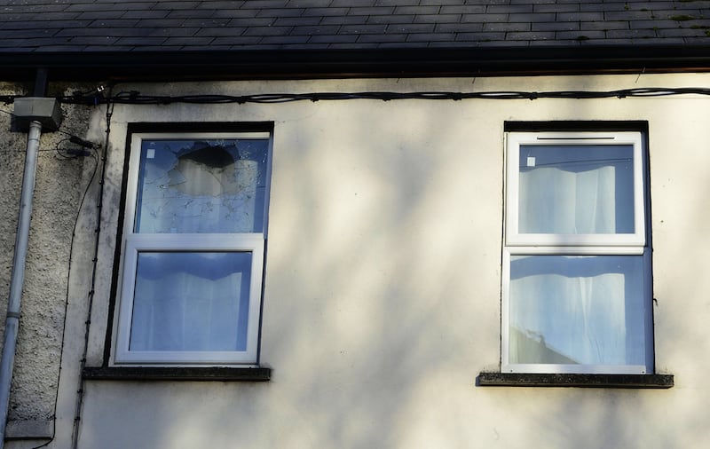 A window was broken in the attack in which a shot was fired at a house in Connolly Place, Lurgan&nbsp;