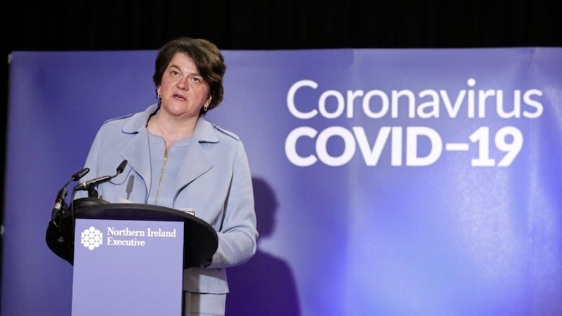 First Minister Arlene Foster has said the Executive is &quot;very conscious&quot; of the care home crisis caused by Covid-19 