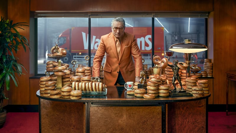 The Oscar-winning actor defended his decision to help advertise bagels in a Bolton-based ad campaign.