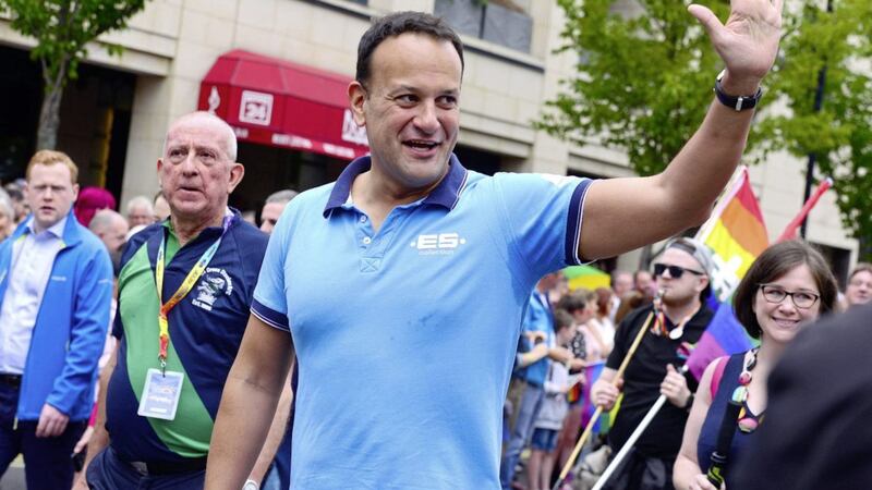 Taoiseach Leo Varadkar attended Saturday&#39;s Pride parade in Belfast. Picture by Arthur Allison, Pacemaker 