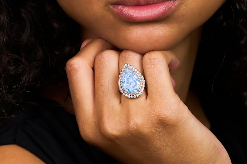 Rare blue diamond could fetch up to £2 million at auction