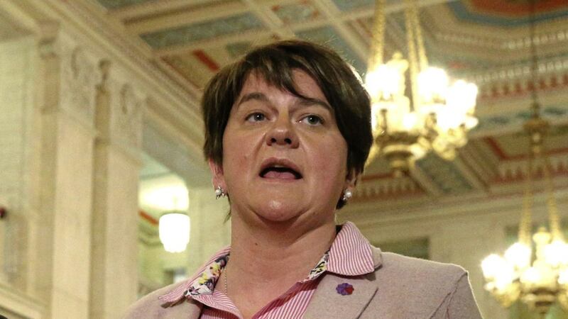 DUP leader Arlene Foster. Picture by Hugh Russell 