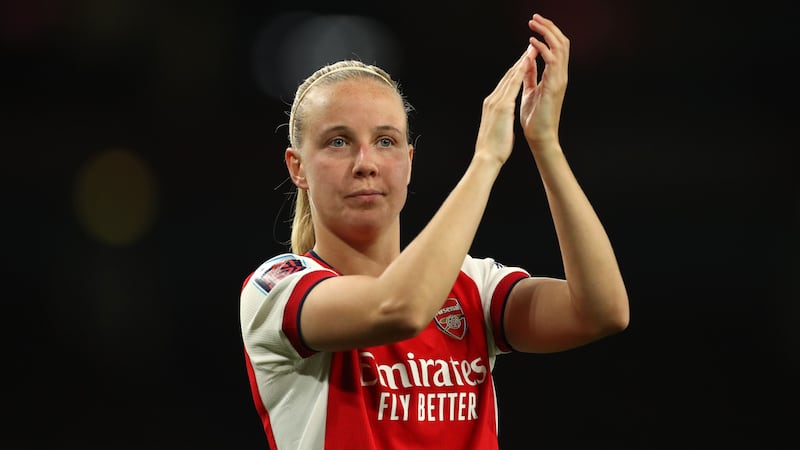 Forward Beth Mead could feature for the first time in nearly a year when Arsenal host Aston Villa at the Emirates (Bradley Collyer/PA)