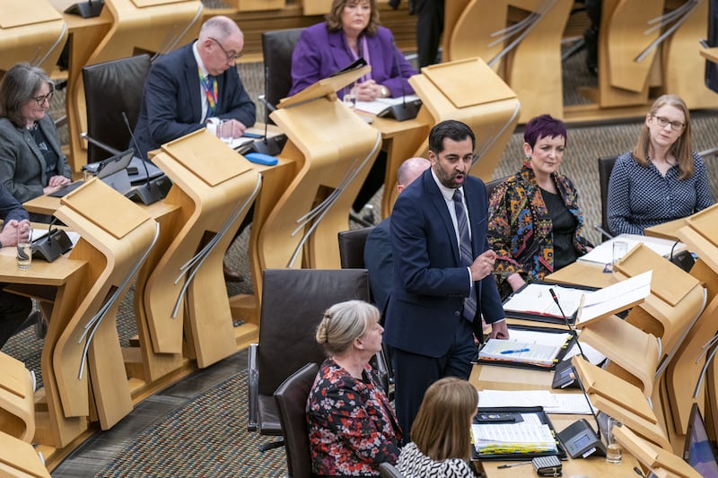 The new hate crime law was debated during First Minister’s Questions on Thursday