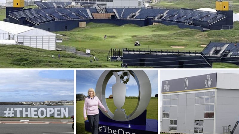 Royal Portrush Golf Club will host The Open next month. Pictures by Margaret McLaughlin and Hugh Russell