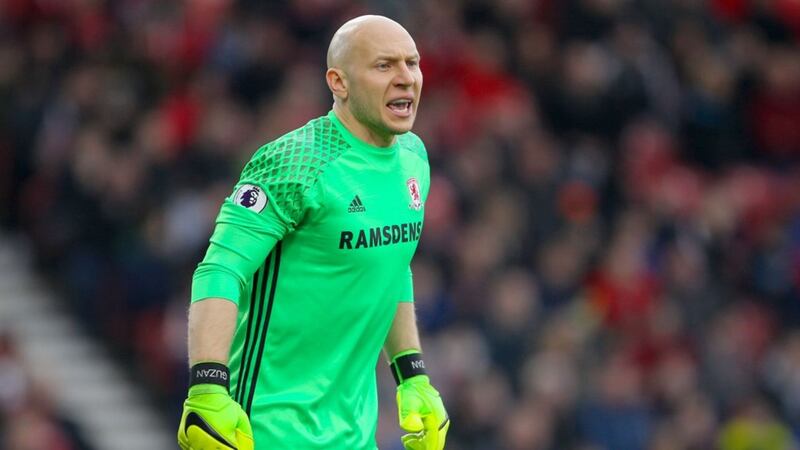 8 photos of Brad Guzan 'singing along' to Simply the Best - because he really was against Manchester City