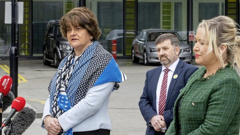 Robin Swann has acknowledges the 'personal sacrifices' Arlene Foster will have made as DUP leader and First Minister . Picture by Liam McBurney/PA Wire