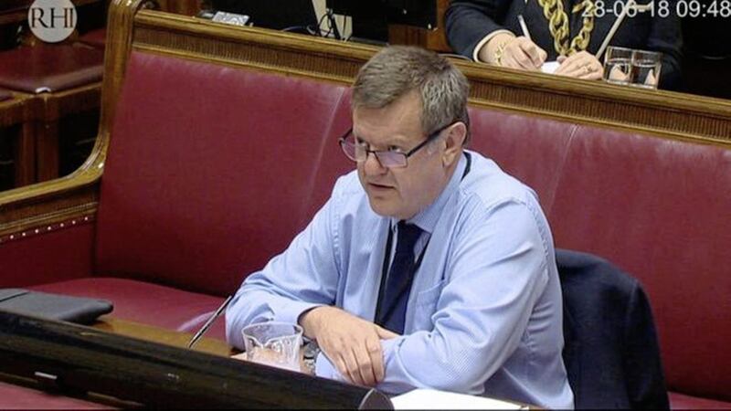 Civil servant Chris Stewart has told the RHI Inquiry there was an attempt to protect Arlene Foster as the failed scheme was being closed down 