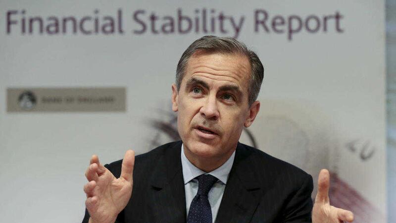 Bank of England governor Mark Carney speaks during a news conference at the Bank of England in London following the announcement that the Royal Bank of Scotland (RBS) and Standard Chartered have emerged weakest in the Bank of England&#39;s stress test PICTURE: Suzanne Plunkett/PA 