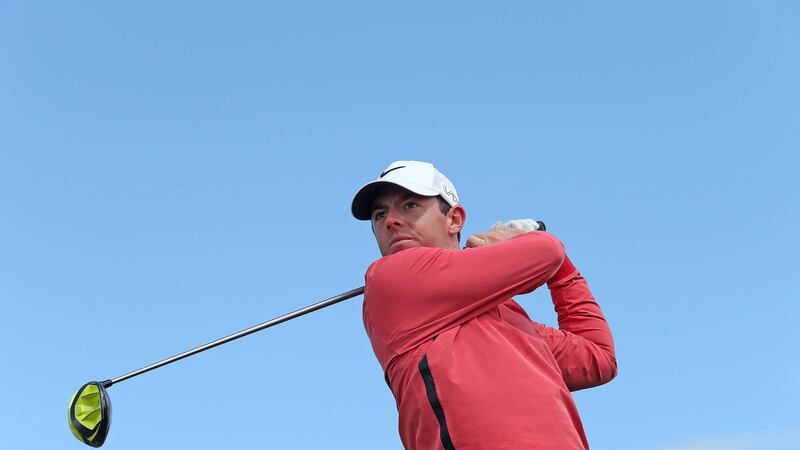 Rory McIlroy in action earlier this year at the Irish Open in Newcastle, Co Down