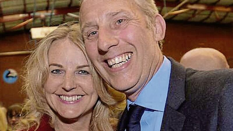 Ian Paisley pictured with his wife Fiona&nbsp;