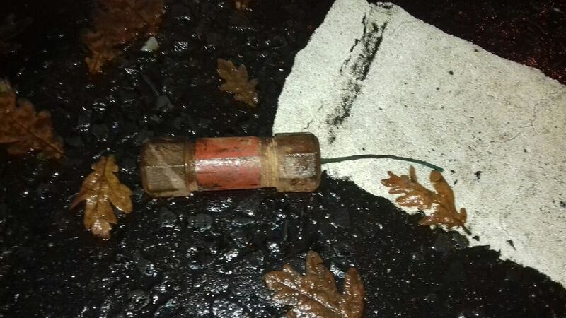 &nbsp;The suspicious device found in the Cable Street area which sparked off the security alert.