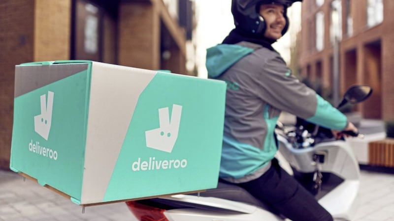 Losses widened at delivery company Deliveroo last year although sales increased by 62 per cent to &pound;772m 