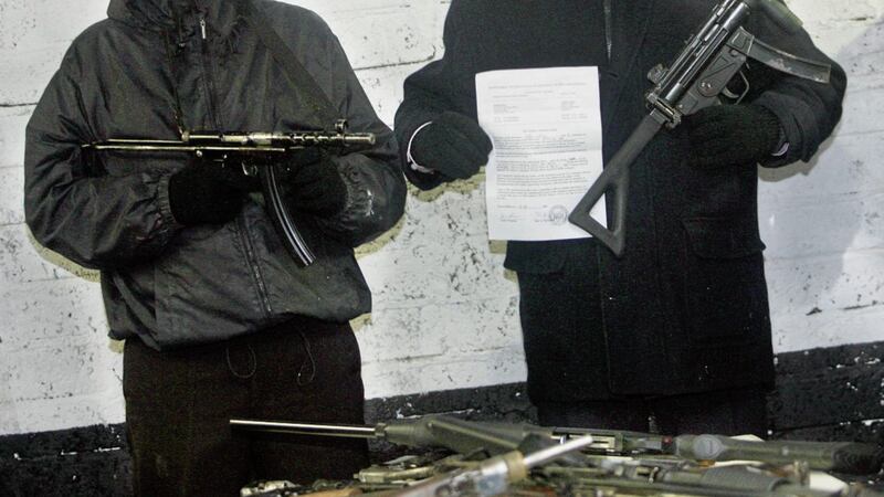 The Official IRA decommissioned its weapons in 2010 
